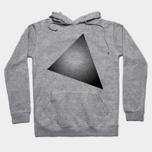 triangle raster design Hoodie